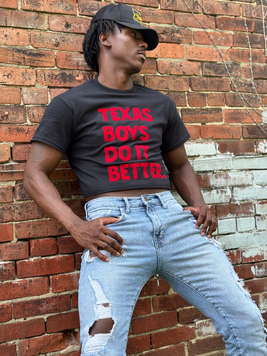 CROP TOP: Texas Boys Do It Better